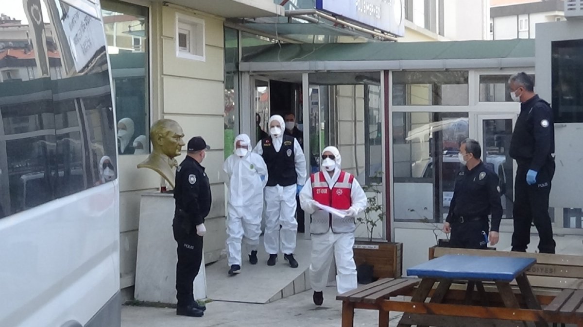 Koronavirüs servisine giremeyen hasta yakını dehşet saçtı