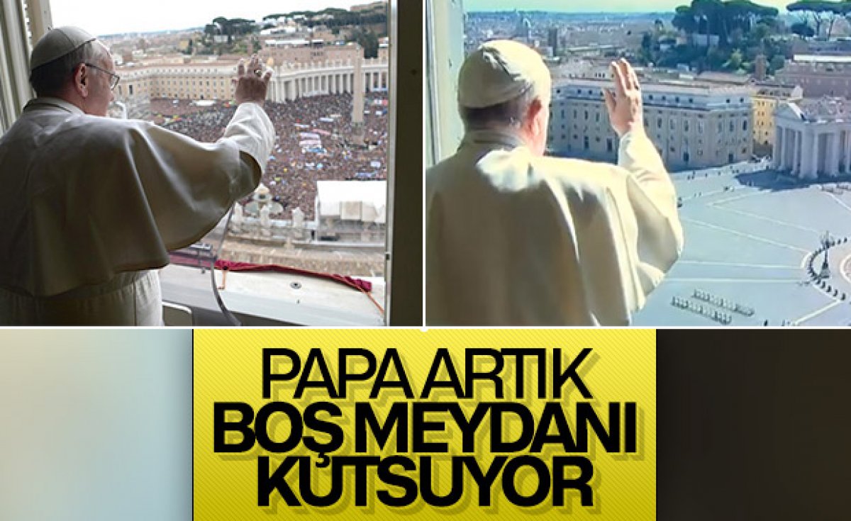 Papa'dan kiliseye gidemeyenlere dua önerisi