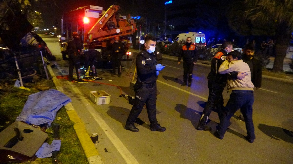 Antalya’da trafik kazası: 1 ölü