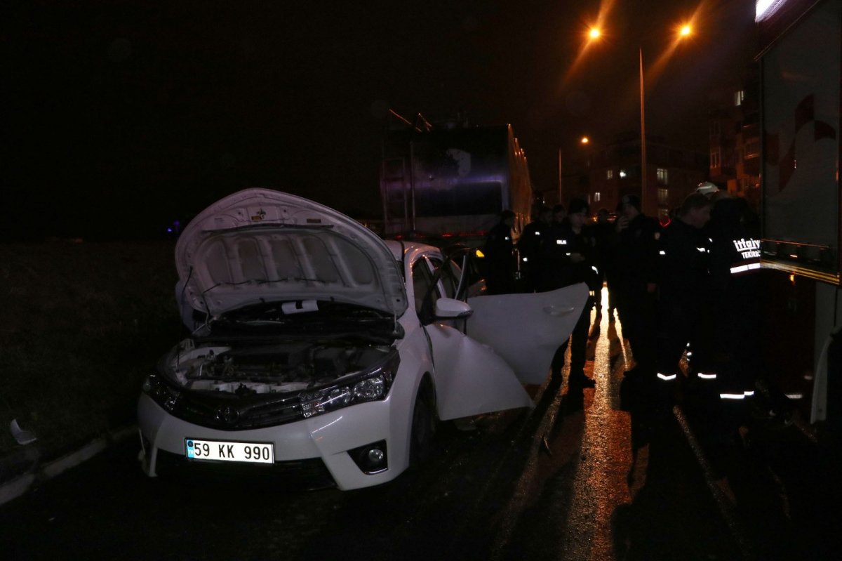 i Tekirdağ’da LPG'li otomobilde patlama: 2 yaralı