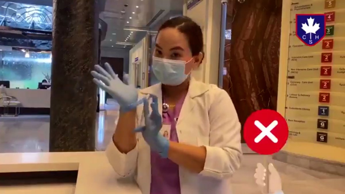 Eldiven ve maske nasıl doğru çıkarılır