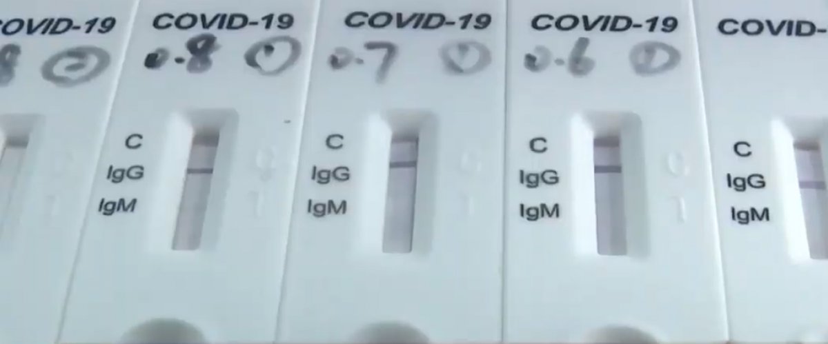 Çin'den gelen test kitleri çöp oldu