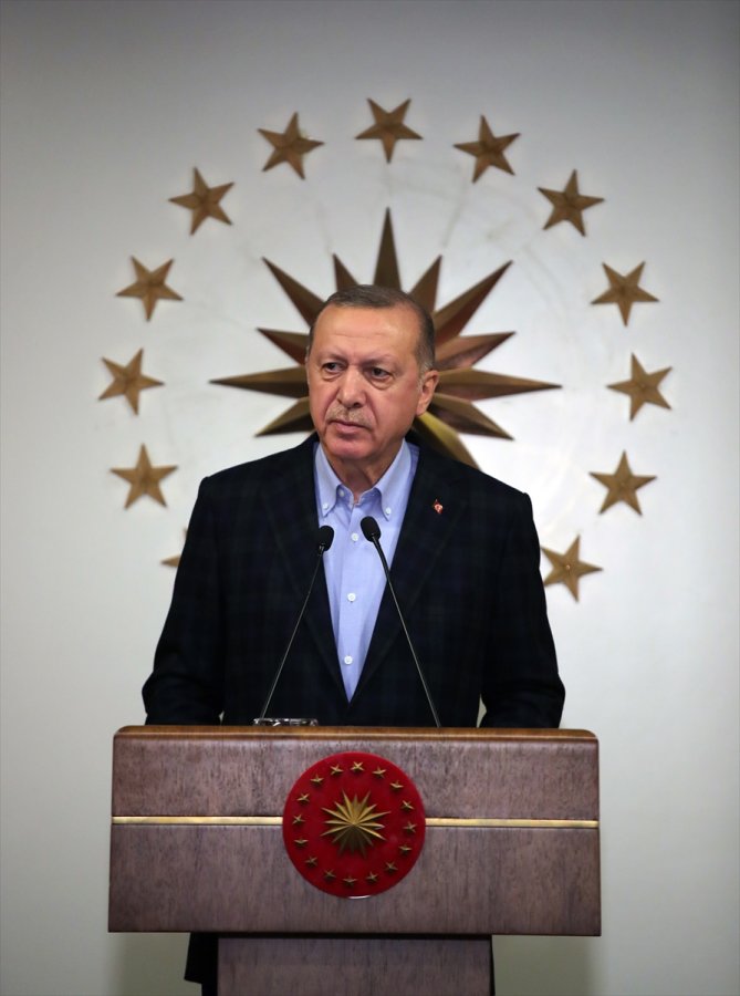 Cumhurbaşkanı Erdoğan'dan evde kalın uyarısı