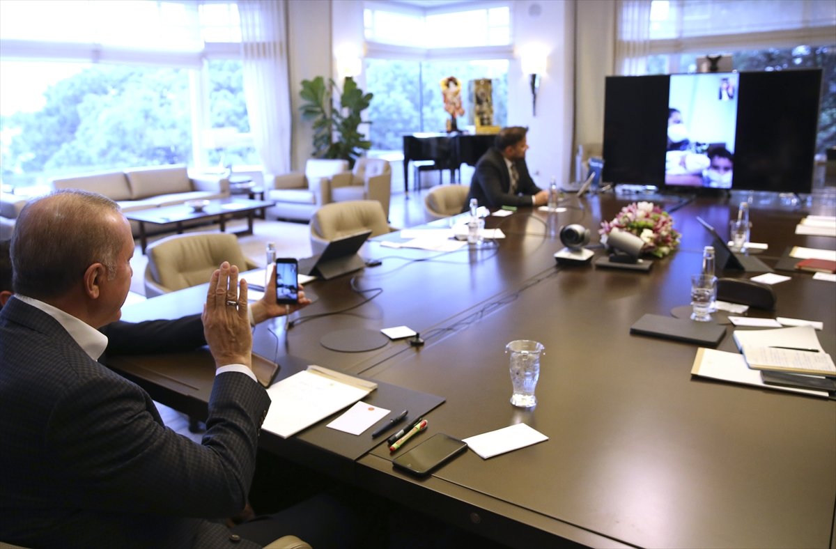 a Erdoğan, karantinada doğum yapan Sevda Gül'ü tebrik etti