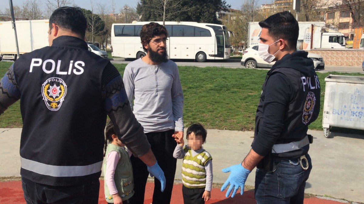 İstanbul'da yasağa rağmen sokağa çıkanlar