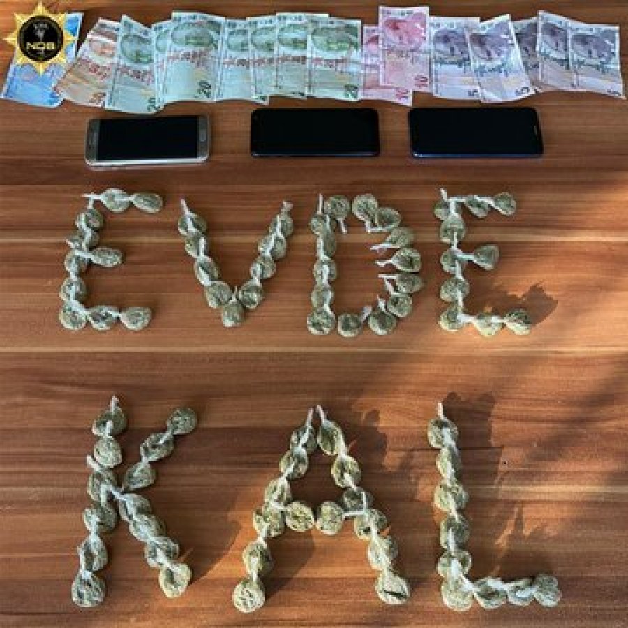 Narkotikten evde kal mesajı