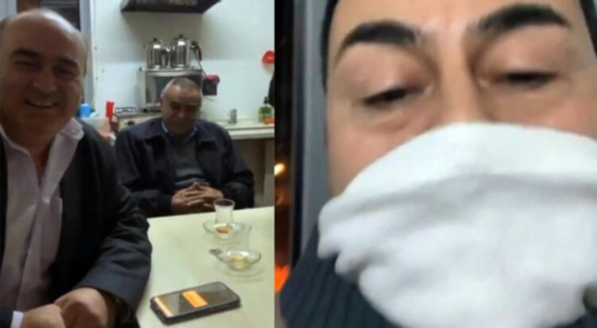 Serdar Ortaç taksi durağına gitti