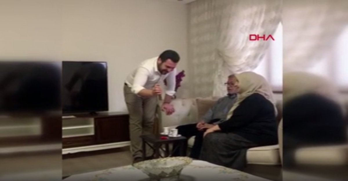 Görüntülü aramayla oğluna kız istedi