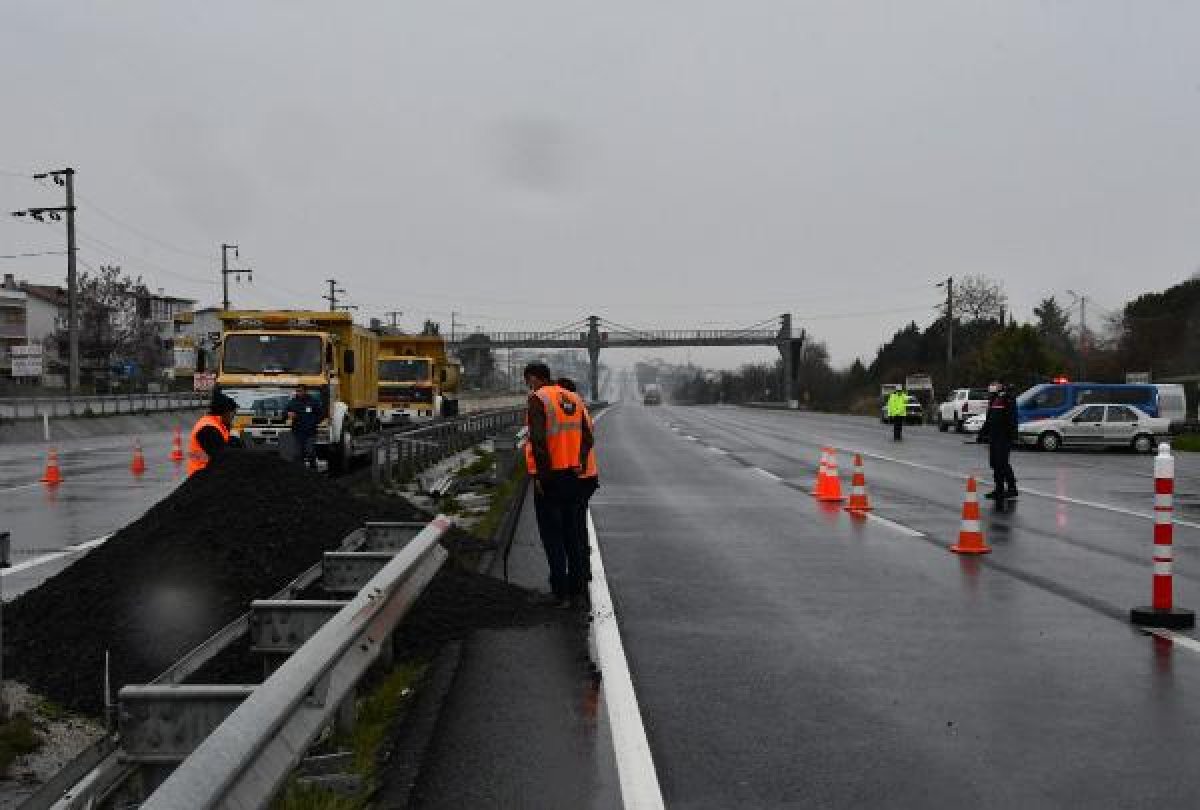 Tekirdağ'a yürüyerek girenler görüntülendi