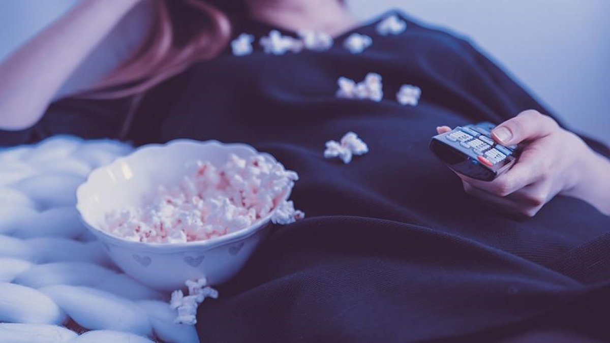 a Evde kaldık, şişmanladık