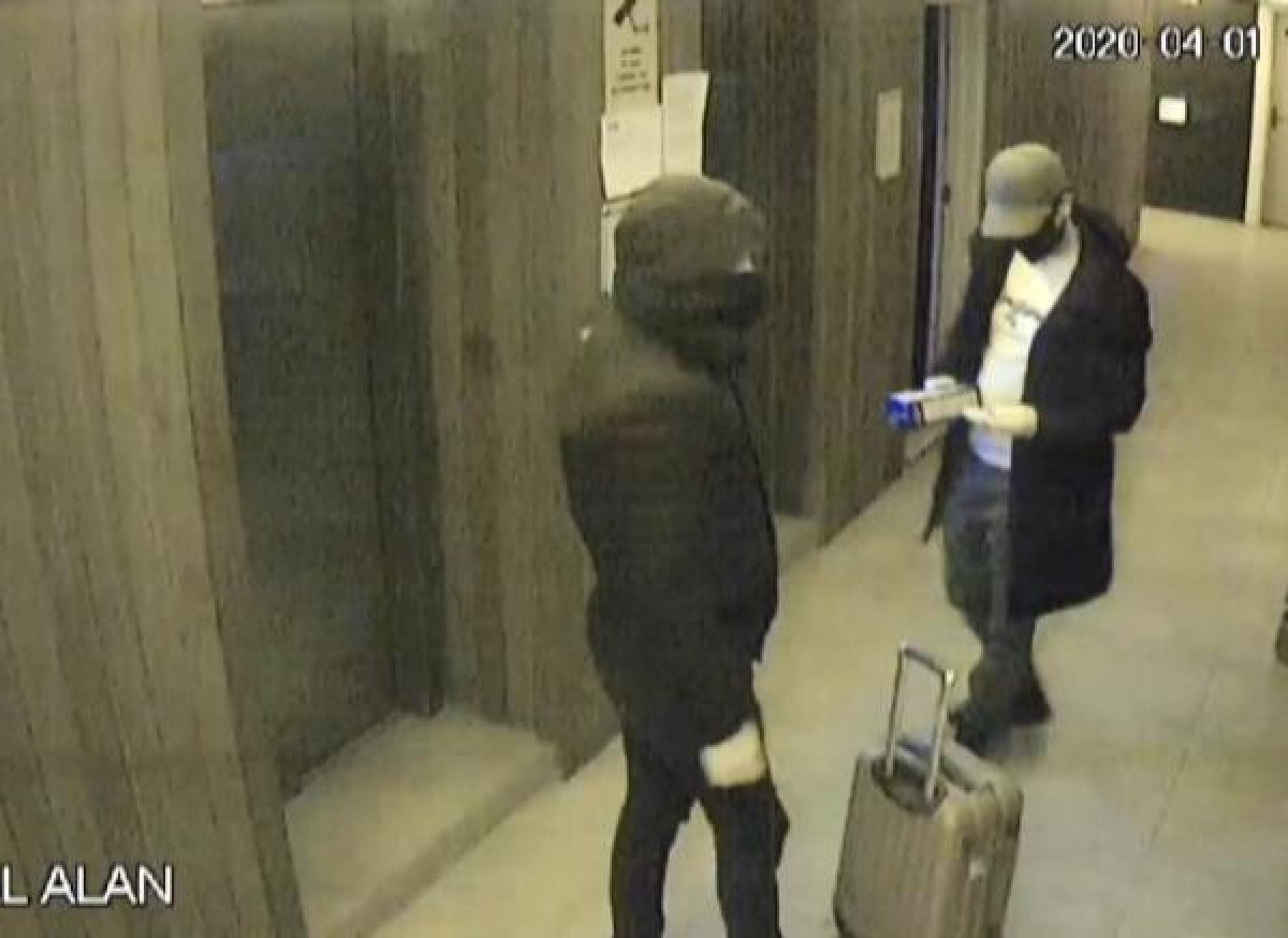 d Cinayet şüphelisi tuvalet penceresinden kaçmaya çalıştı