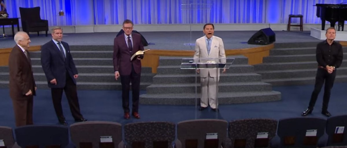 ABD’de ikinci koronavirüs ayini yapıldı