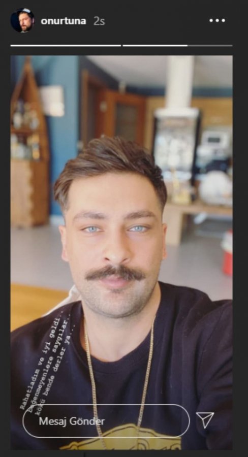 Onur Tuna imaj değiştirdi