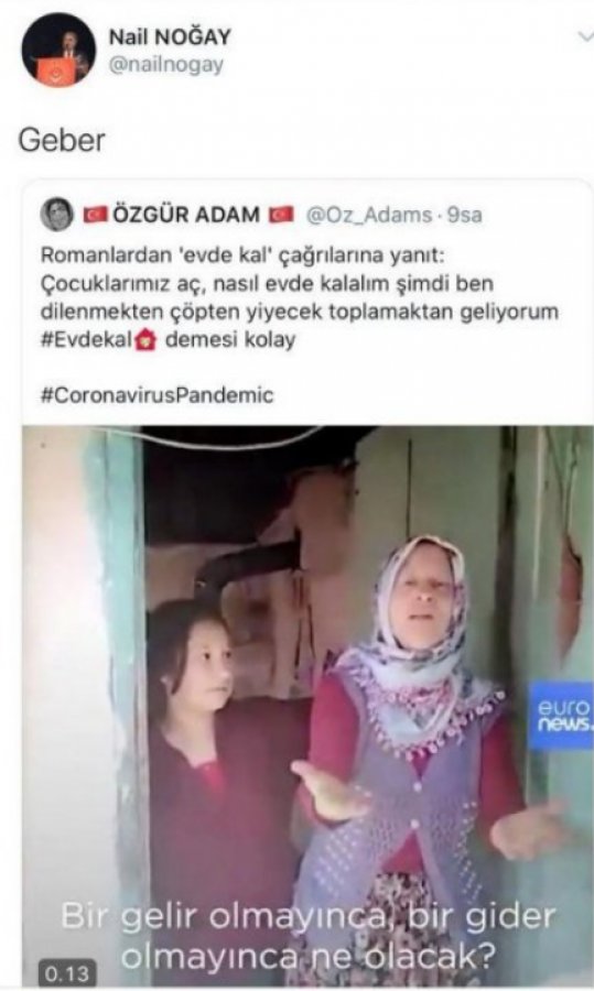 Dilenen kadına 'geber' diyen Nail Noğay görevden alındı