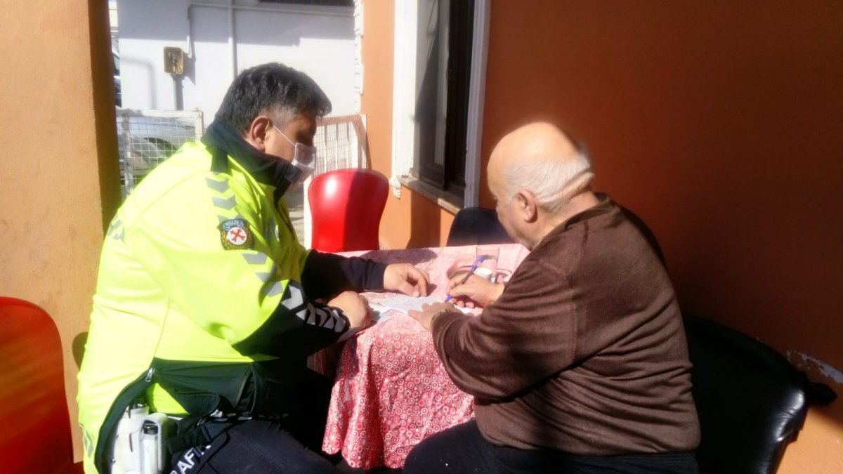 iha Polis, 2 ay önce bağlanan aracını evine getirdi