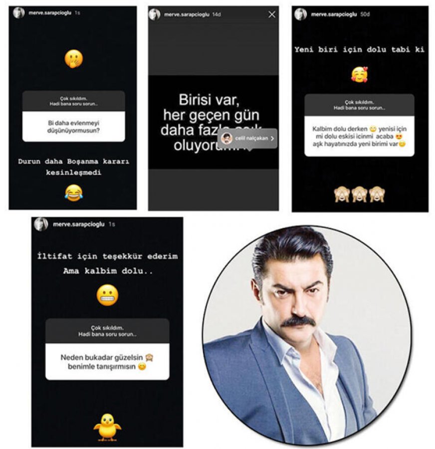 Merve Şarapçıoğlu, Celil Nalçakan’a ilan-ı aşk etti