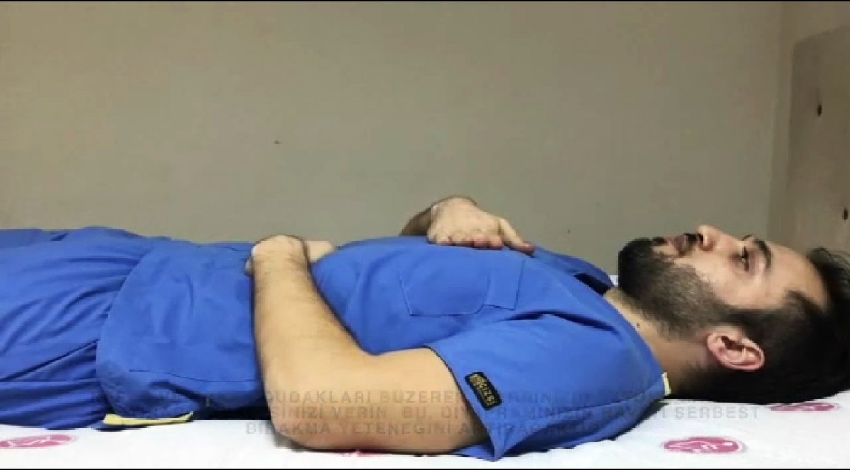 Bugünlerde solunum egzersizlerini keşfettik