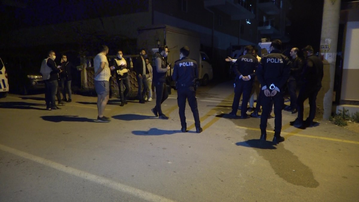 i Antalya'da, sokağa çıkma yasağına dakikalar kala cinayet
