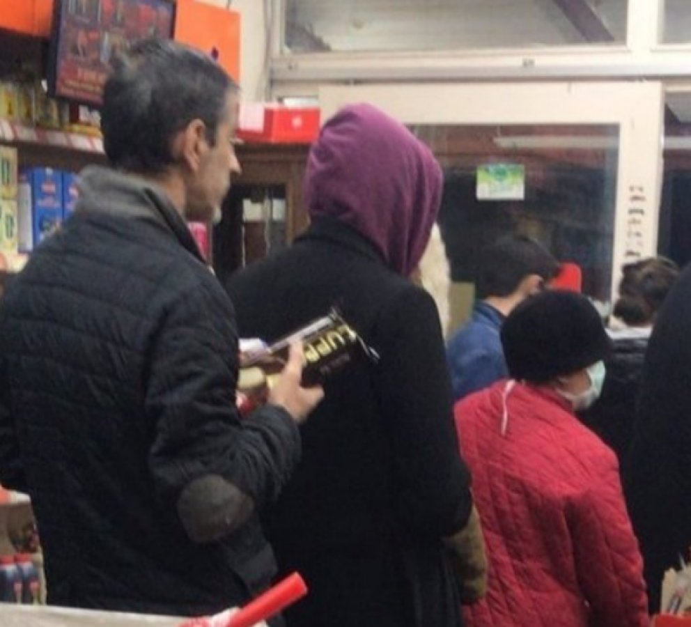 Yasak kararının ardından ortaya çıkan görüntüler