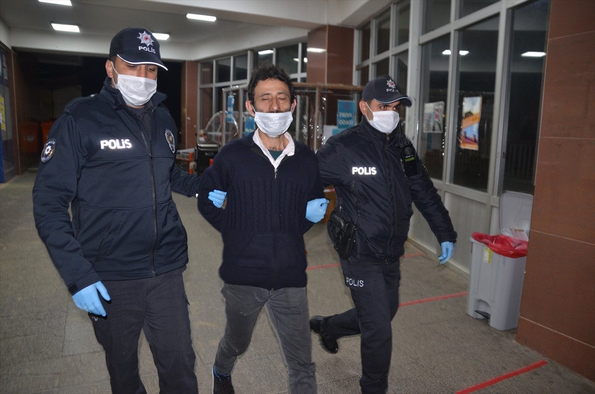 a Sokakta yakalanan şüphelinin arandığı ortaya çıktı