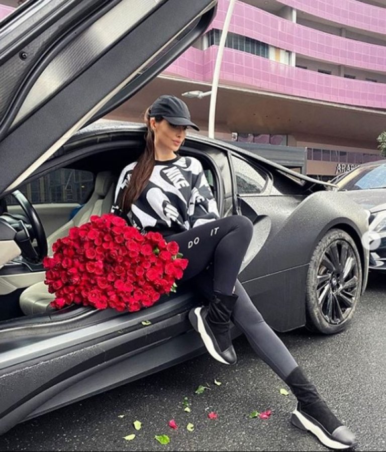 i İranlı mankenin rezidansında yavru aslan ve piton çıktı