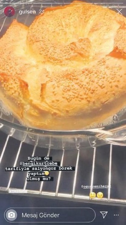 Gülşen de mutfakta