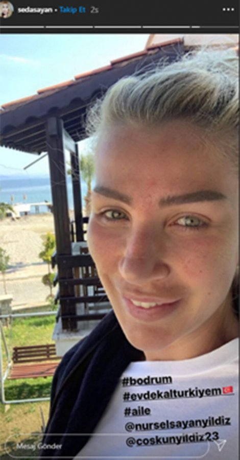 Seda Sayan'ın makyajsız hali