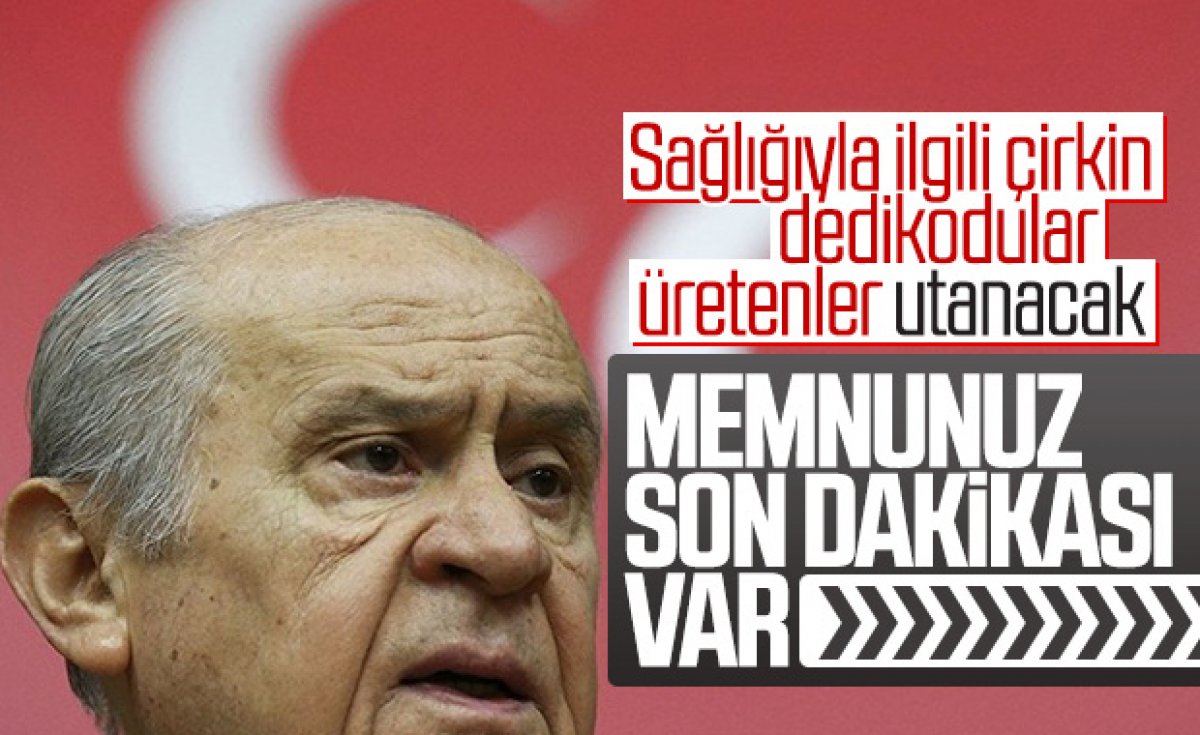 Devlet Bahçeli TBMM’de