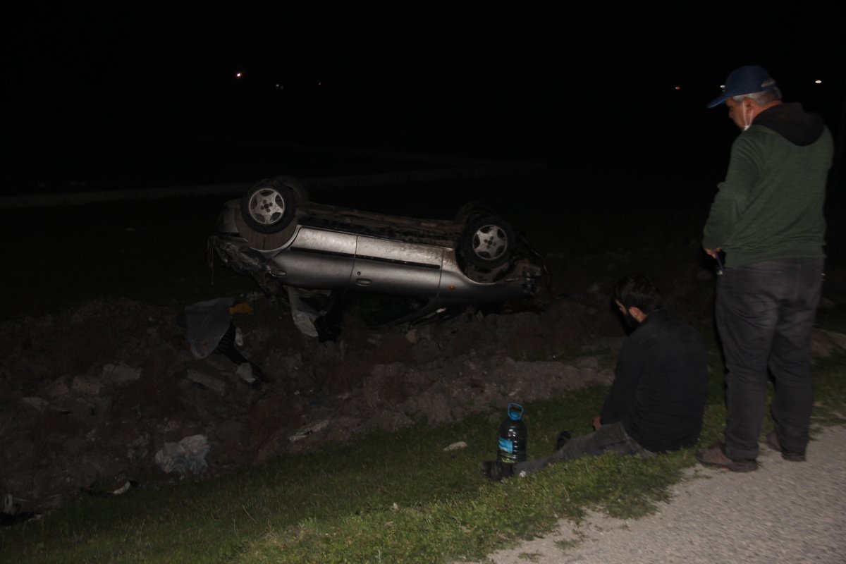 i Konya'da takla atan araçtaki 1 kişi öldü