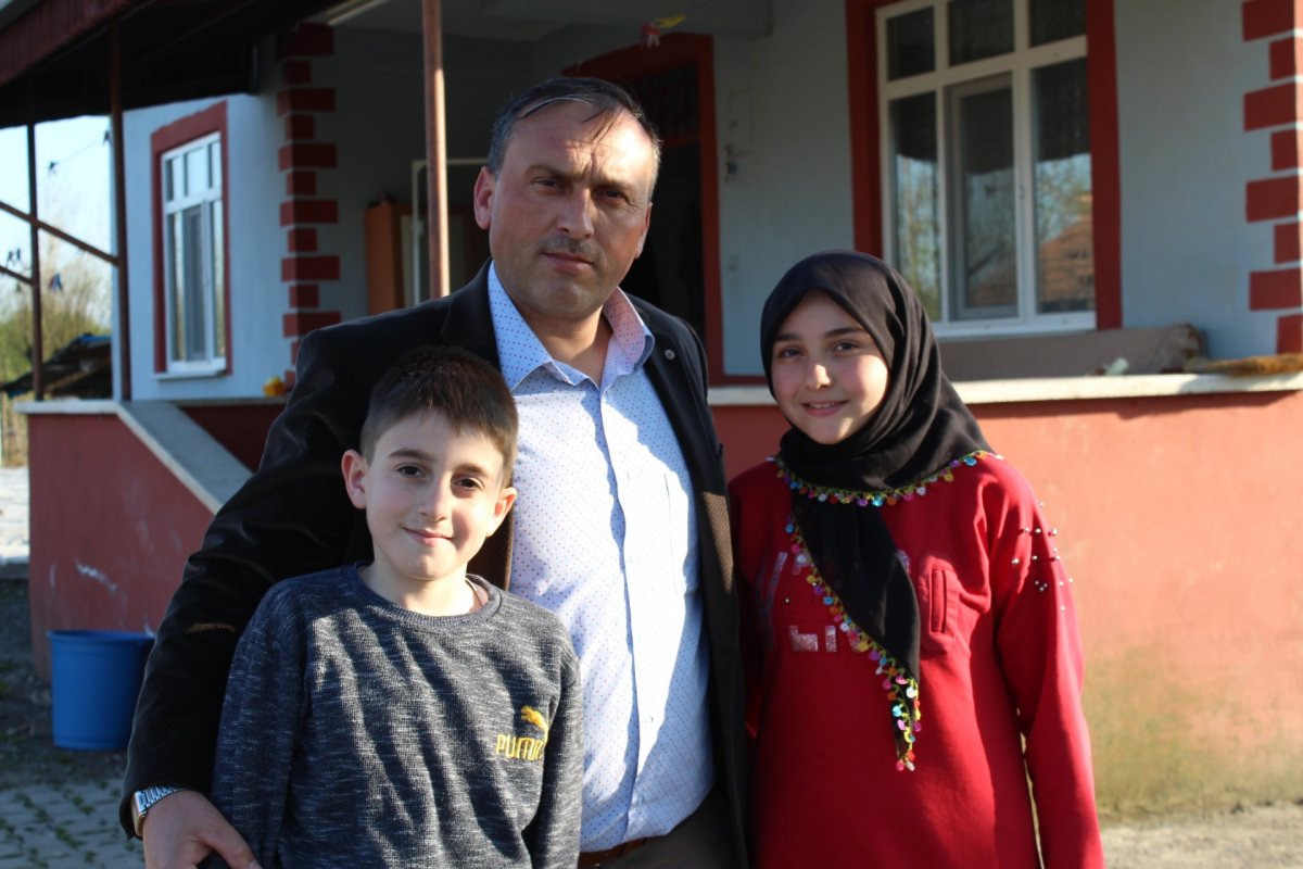 i Samsun'da iki kardeşten duygulandıran bağış