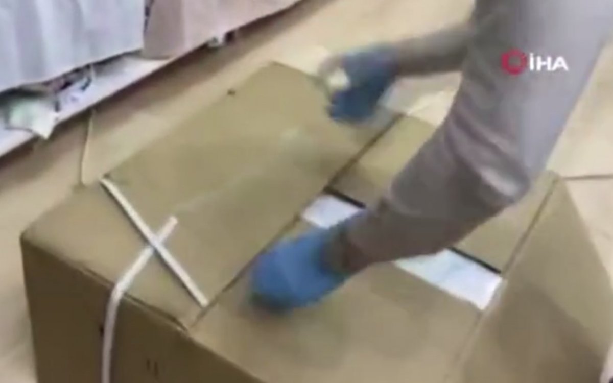 İstanbul'da 5 bin 575 adet test kiti ele geçirildi