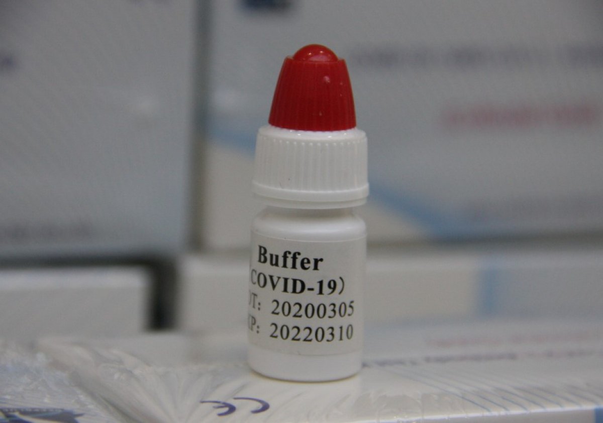 İstanbul'da 5 bin 575 adet test kiti ele geçirildi