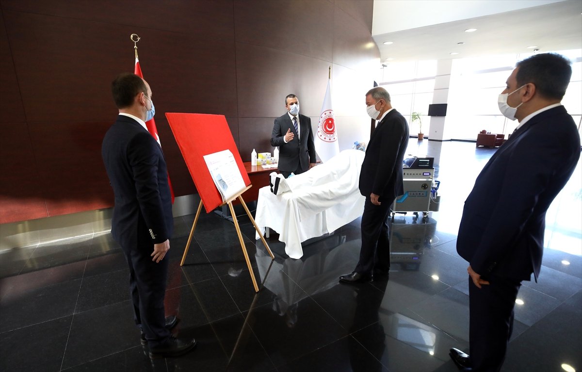 Yerli ve milli imkanlarla solunum cihazı üretildi