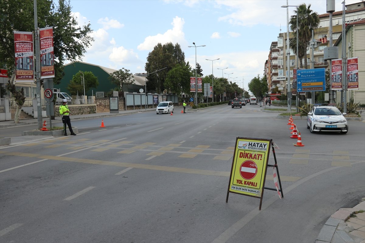 a Sokağa çıkma yasağı başladı