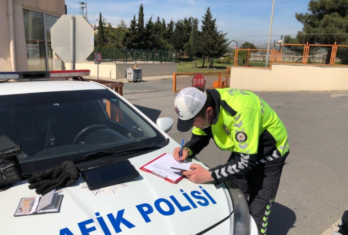 Tıka basa dolan minibüse ceza