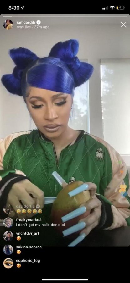 Cardi B: Tırnaklarımla her şeyi yaparım