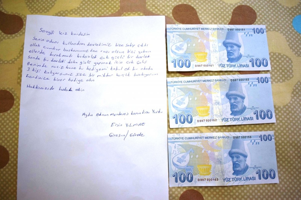 i Karantinadan çıkan işçilerden duygulandıran davranış