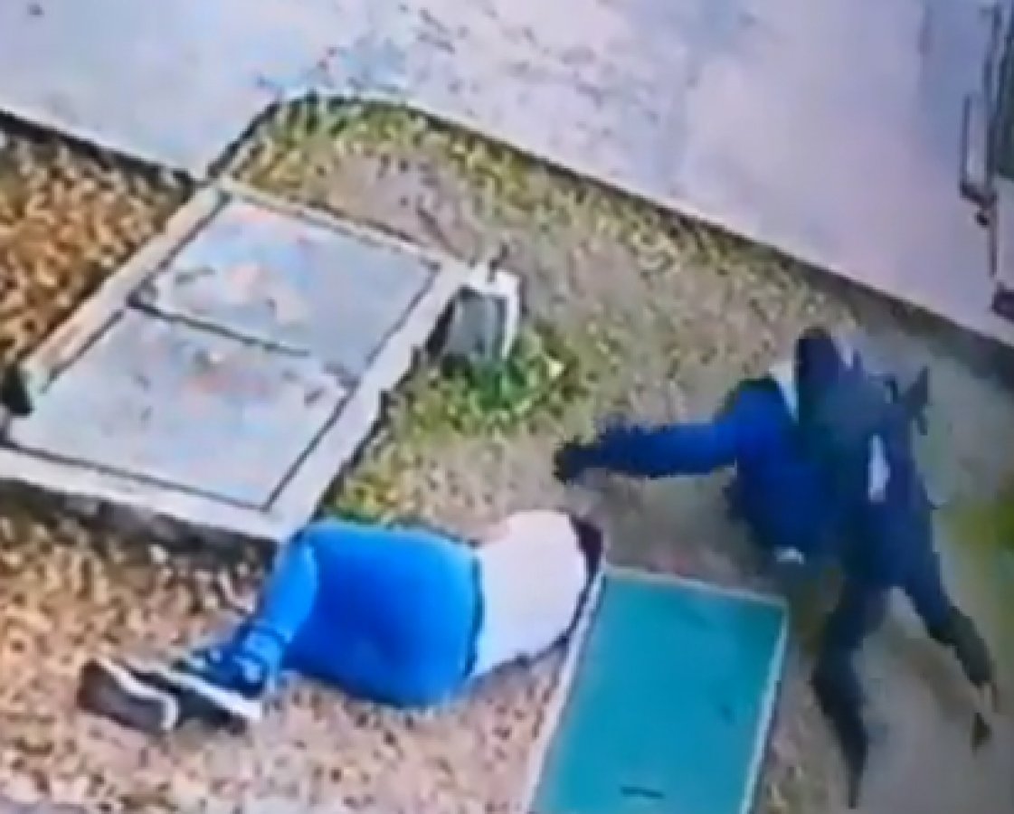 Gaspçılarla film sahnelerini aratmayan mücadele