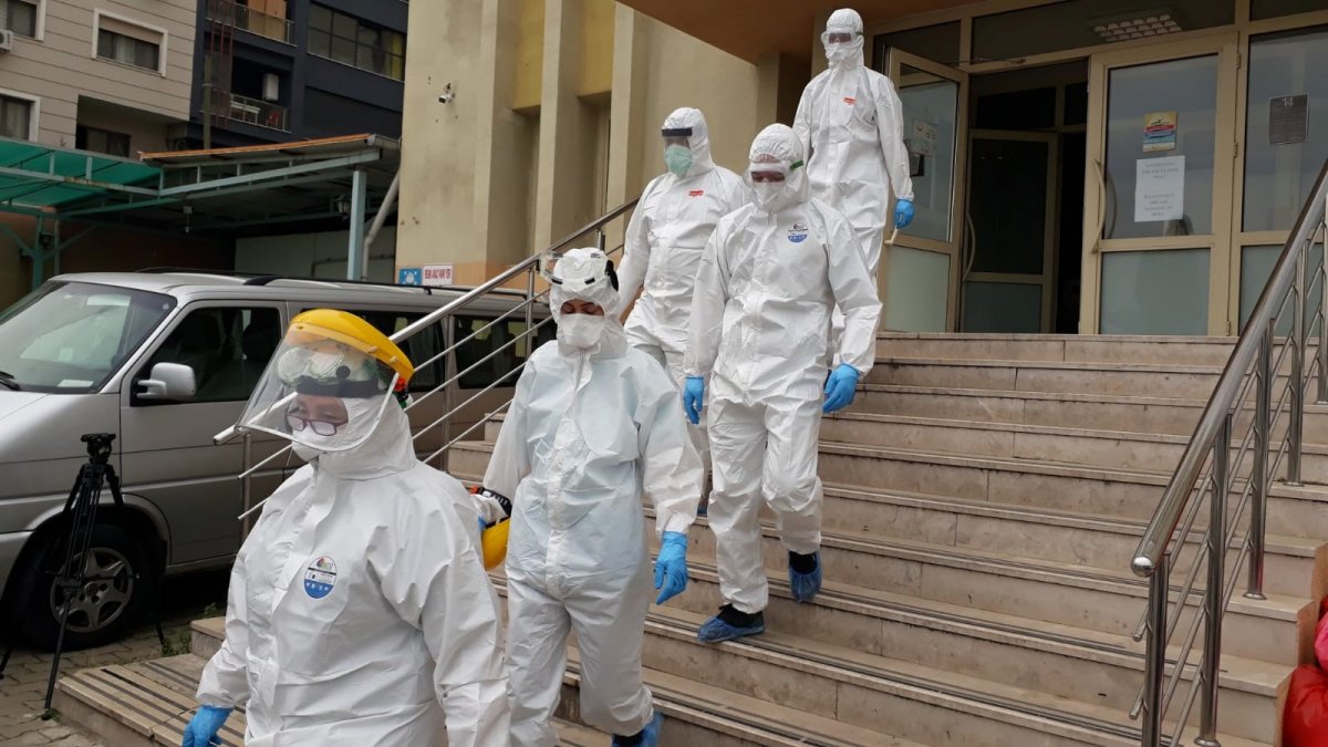 i Filyasyon ekibinin çalışmaları görüntülendi