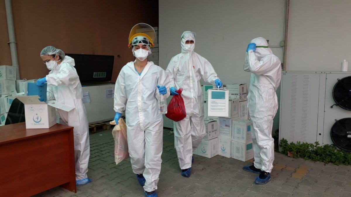 i Filyasyon ekibinin çalışmaları görüntülendi