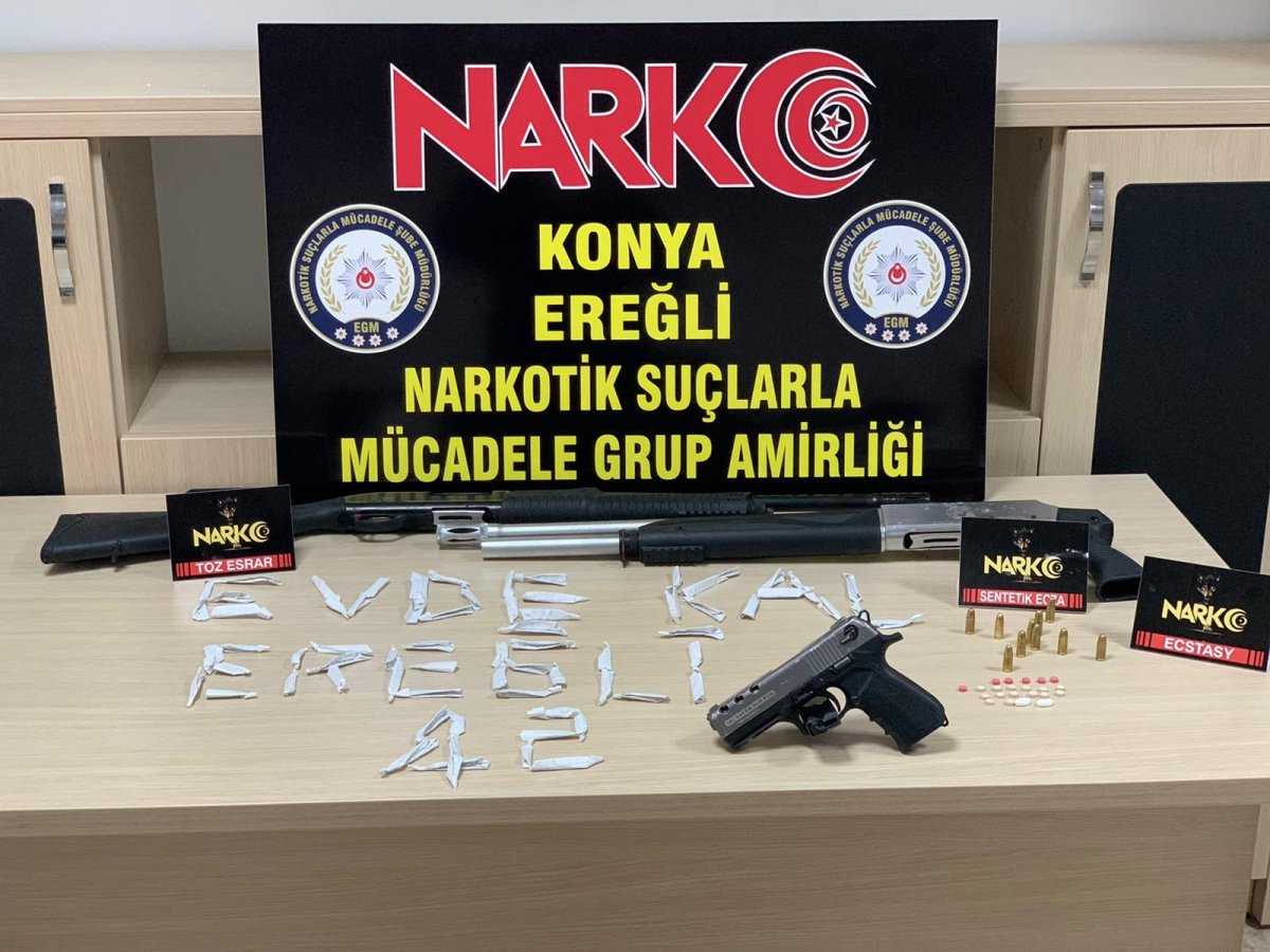 konya Konya’da uyuşturucu satıcılarına operasyon: 5 tutuklama