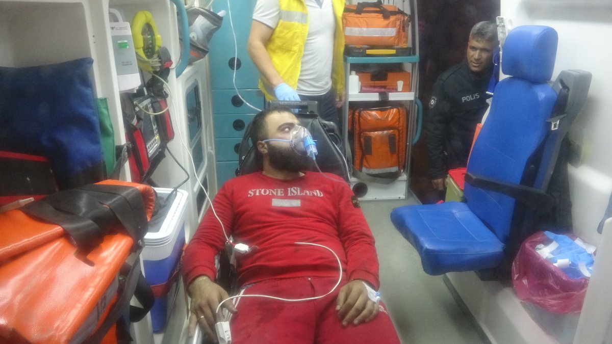 i Adana’da yabancı uyruklu şahsın yaşadığı evde yangın çıktı