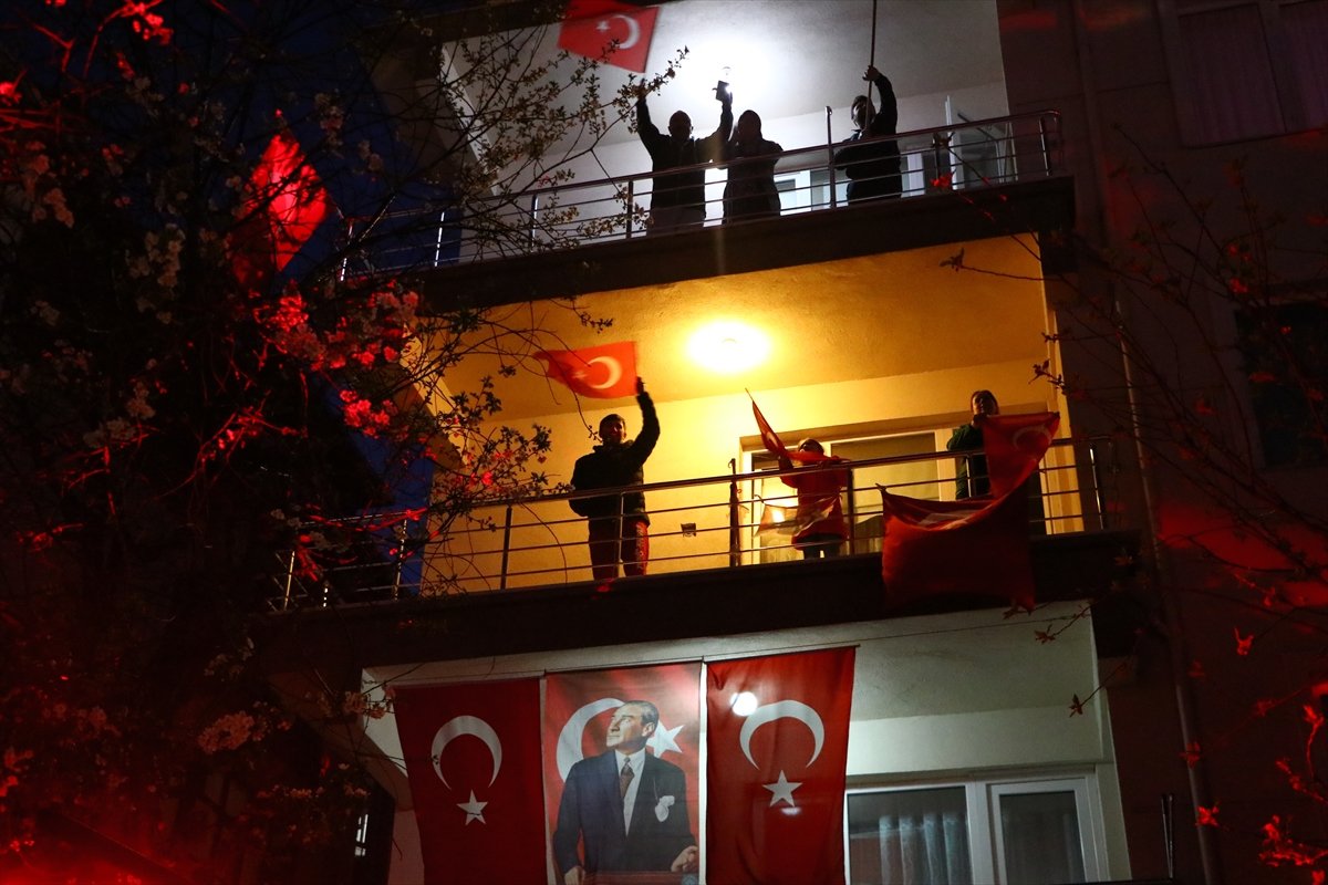 Yurtta İstiklal Marşı coşkusu