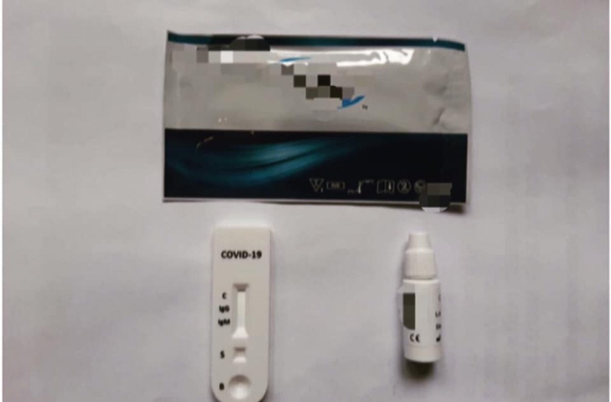 i Konya’da 280 adet koronavirüs test kiti ele geçirildi