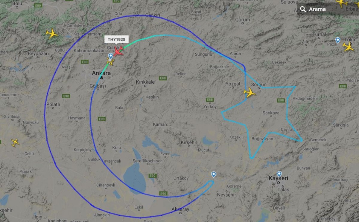 Türk Hava Yolları, dünyanın en büyük bayrağını açtı