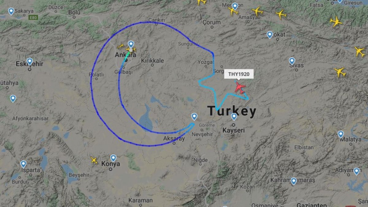 Türk Hava Yolları, dünyanın en büyük bayrağını açtı