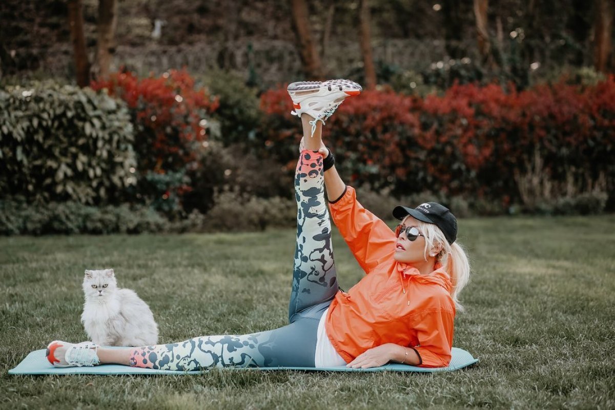 Ajda Pekkan'dan spor paylaşımı