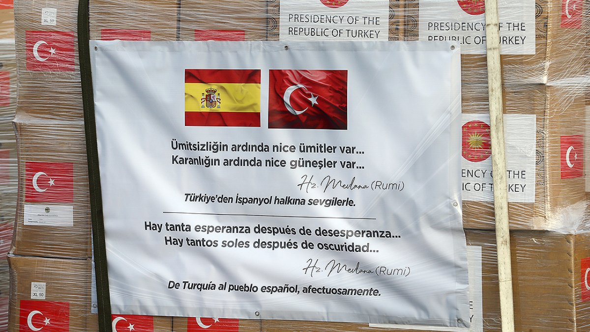 a Türkiye, 54 ülkeye yardım gönderdi