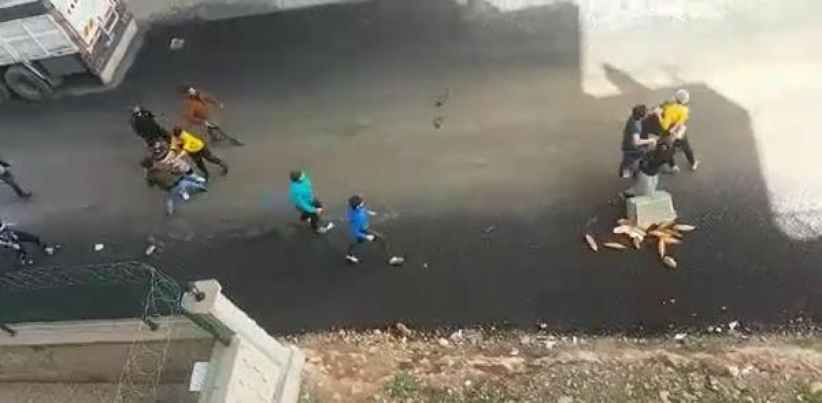 d Mardin'de ekmek dağıtan iki fırıncı dayak yedi