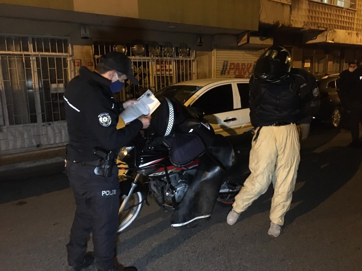 'Pide' yalanıyla polisten kaçmaya çalıştılar